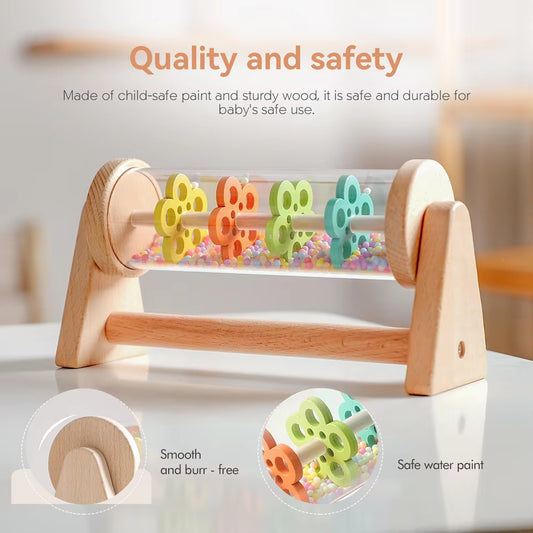 Xylo Fix Wooden Rain Stick Musical Toy