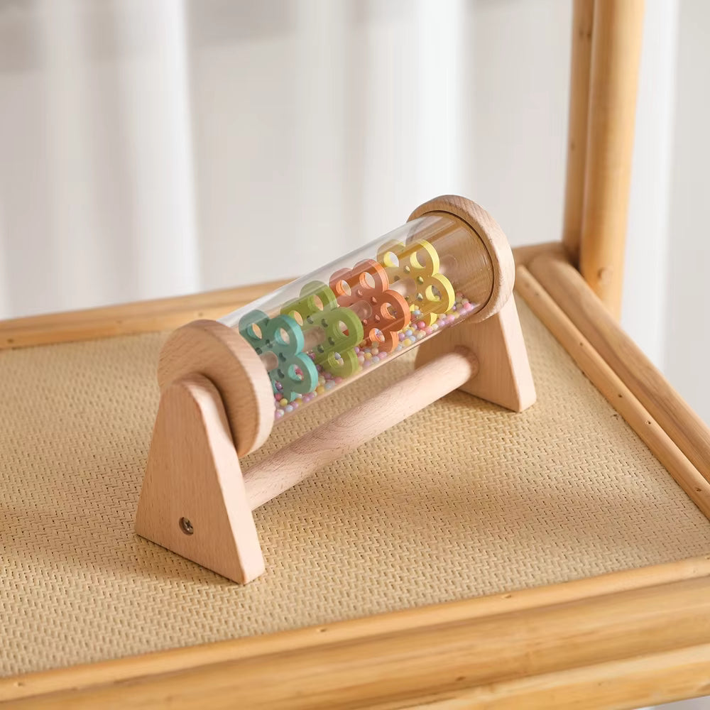 Xylo Fix Wooden Rain Stick Musical Toy
